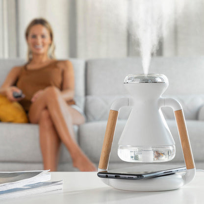 Humidificador + Cargador Inalámbrico